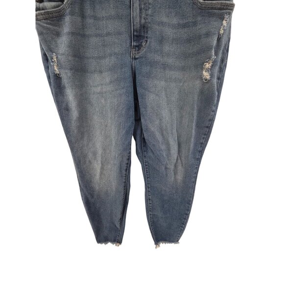 Kancun X Maureices Women's Straight Leg Denim Jeans Blue Size 18 Classic - Picture 2 of 7